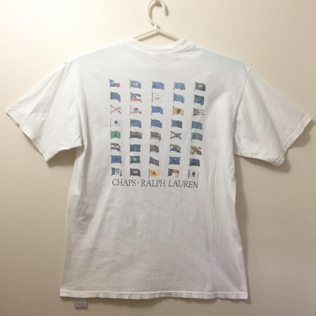 Ralph Lauren(ラルフローレン)のCHAPS ラルフローレン コラボ？Tシャツ 90年代 国旗柄 メンズのトップス(Tシャツ/カットソー(半袖/袖なし))の商品写真