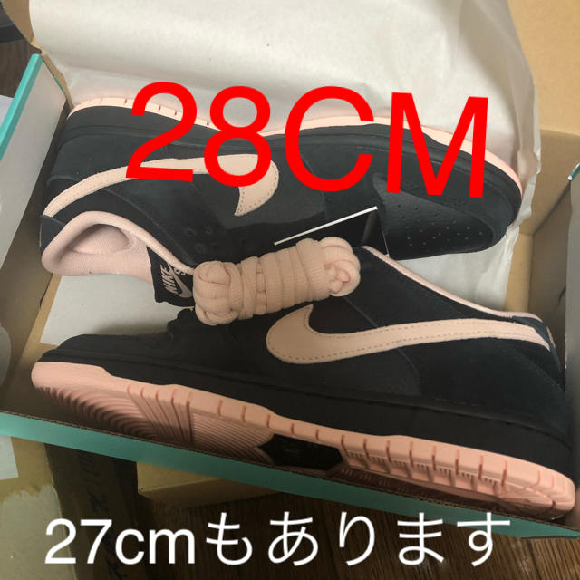 NIKE(ナイキ)の新品 28cm nike sb dunk low pro black pink メンズの靴/シューズ(スニーカー)の商品写真