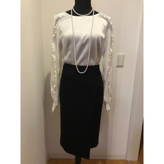 ザラ(ZARA)のZARA  フリルカットソー(カットソー(長袖/七分))