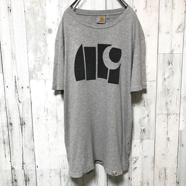 carhartt(カーハート)の【レア】カーハート carhartt☆半袖ビッグロゴTシャツヴィンテージ メンズのトップス(Tシャツ/カットソー(半袖/袖なし))の商品写真