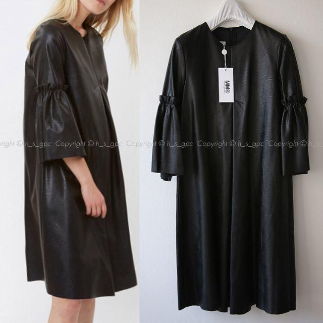 MM6 Maison Margiela フェイクレザードレス