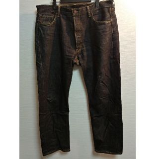 リーバイス(Levi's)のリーバイスレギュラー501ブラックデニム☆50566前期赤耳ヴィンテージ(デニム/ジーンズ)