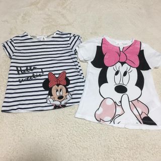 ザラキッズ(ZARA KIDS)のZARA H&M Disney ミニーちゃん Ｔシャツ サイズ80(Ｔシャツ)