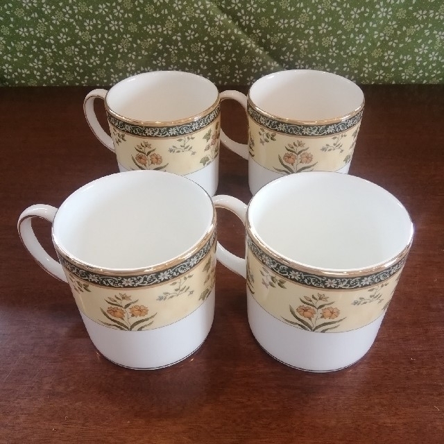 [専用] WEDGWOOD  INDIA  カップ&ソーサー7客(美品)