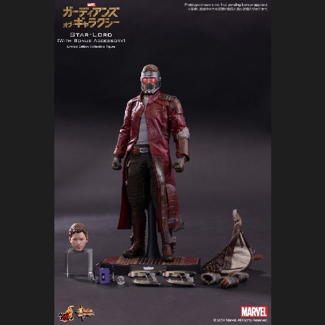 MARVEL(マーベル)のホットトイズ　スター ロード ボーナス付　新品未開封　他大量出品　 エンタメ/ホビーのフィギュア(アメコミ)の商品写真