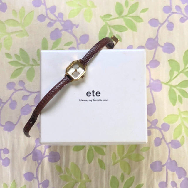 ete(エテ)のete  ㉚    腕時計・稼働品✨ レディースのファッション小物(腕時計)の商品写真