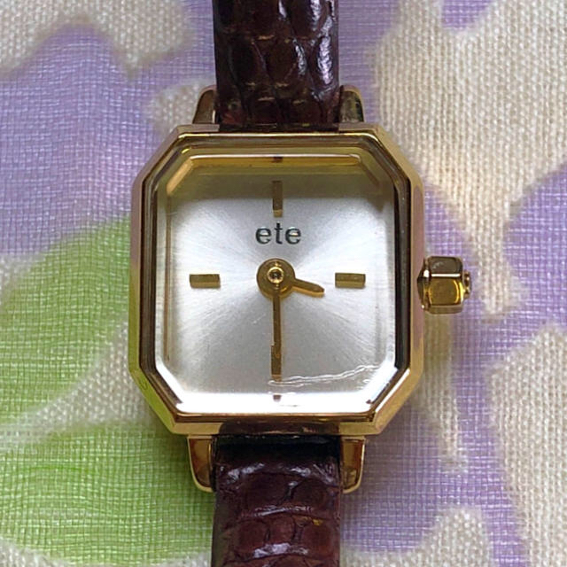 ete(エテ)のete  ㉚    腕時計・稼働品✨ レディースのファッション小物(腕時計)の商品写真