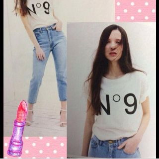 マウジー(moussy)のカジュアルTシャツ(Tシャツ(半袖/袖なし))