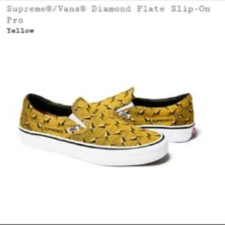 シュプリーム(Supreme)のSupreme vans コラボ スリッポン(スニーカー)