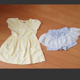 ジャンクストアー(JUNK STORE)の女の子服まとめ売り　ワンピース　ショートパンツ(ワンピース)