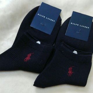 ラルフローレン(Ralph Lauren)の新品ラルフローレンレディース靴下２足セット(ソックス)