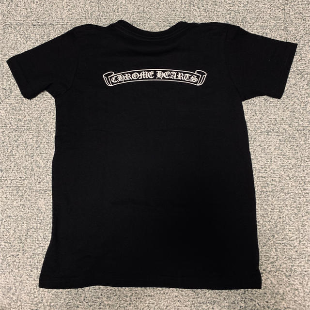 Chrome Hearts - クロムハーツ キッズ Tシャツ スクロールラベル ブラック 半袖 150の通販 by M's shop｜クロム