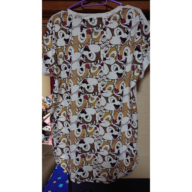 Disney(ディズニー)の最終値下げ💴⤵️チップ&デール ドルマンTシャツ レディースのトップス(Tシャツ(半袖/袖なし))の商品写真