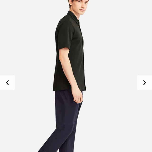UNIQLO(ユニクロ)のユニクロ トーマスマイヤー  エアリズムフルオープンポロシャツ Ｓ 白 新品 メンズのトップス(シャツ)の商品写真