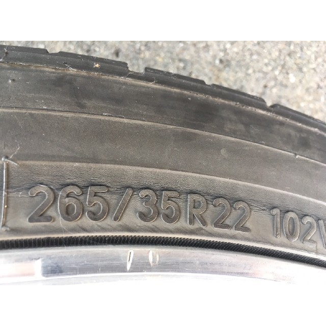 265/35R22  ４本セット 3