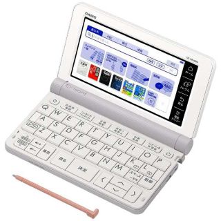 カシオ(CASIO)のCASIO｜電子辞書｜XD-SR4800WE｜ホワイト(電子ブックリーダー)