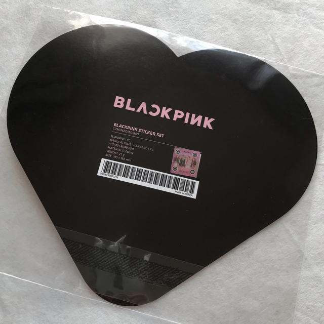 【 YG公式 】BLACKPINK ソウルコン限定 ステッカーセット エンタメ/ホビーのタレントグッズ(アイドルグッズ)の商品写真