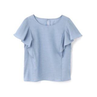 ナチュラルビューティーベーシック(NATURAL BEAUTY BASIC)のNBB☆フリルスリーブブラウス Mサイズ(シャツ/ブラウス(半袖/袖なし))