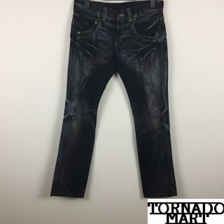 トルネードマート(TORNADO MART)の美品 トルネードマート ストレートデニム サイズL(デニム/ジーンズ)