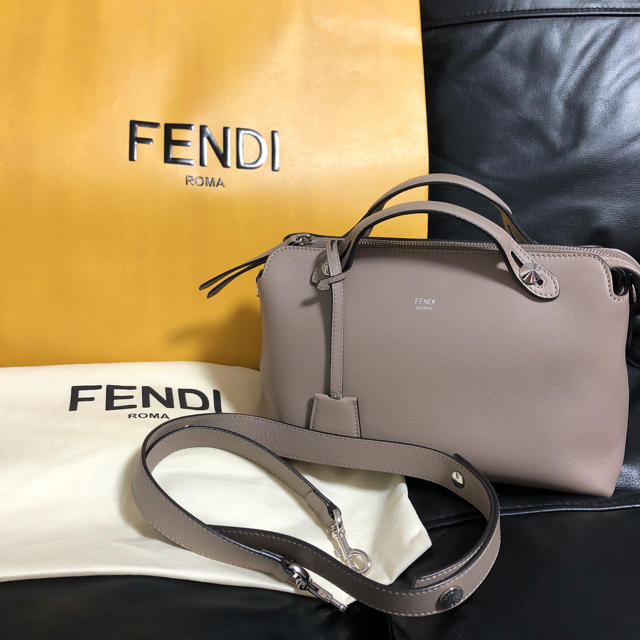 FENDI - FENDI バイザウェイ スモール グレージュの+bonfanti.com.br