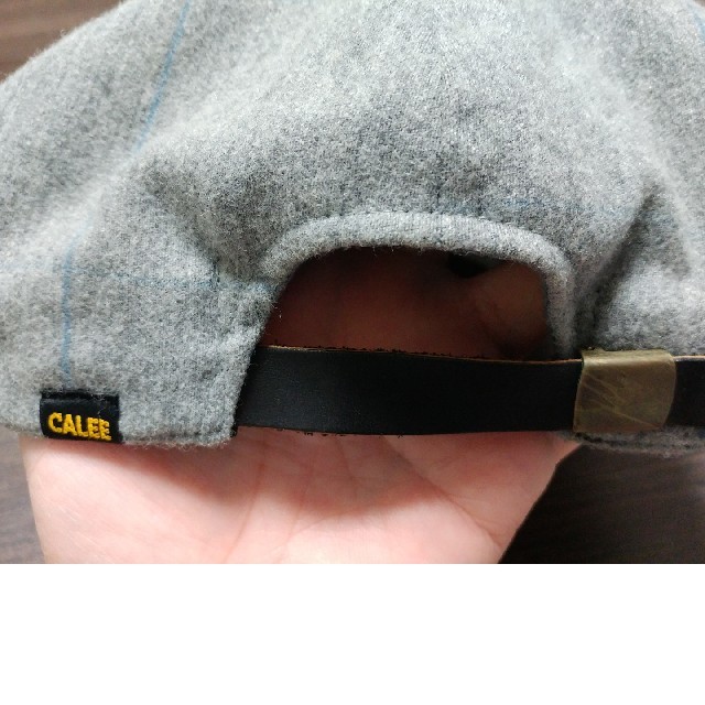 CALEE(キャリー)のCALLEキャンパスキャスケット☆COOTIEウィアードギャングスタービル メンズの帽子(キャスケット)の商品写真
