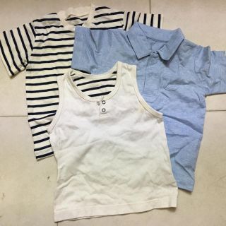 ベルメゾン(ベルメゾン)のティシャツ  タンクトップ 3枚セット(Tシャツ/カットソー)