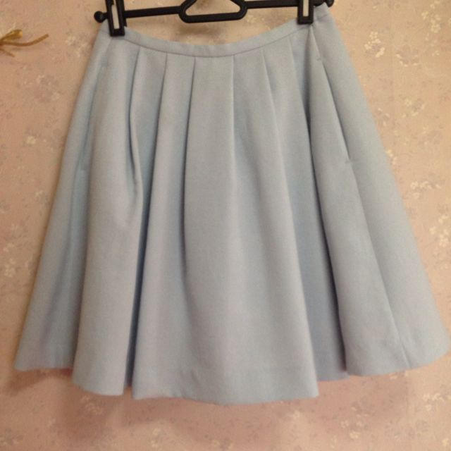 aquagirl(アクアガール)のアイスブルースカート レディースのスカート(ひざ丈スカート)の商品写真