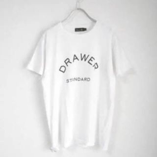 ドゥロワー(Drawer)の未使用★大人気★DRAWERロゴTシャツ(Tシャツ(半袖/袖なし))