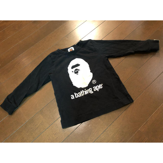 A BATHING APE(アベイシングエイプ)の専用ページ             正規品★A BATHING APE  ★ロ キッズ/ベビー/マタニティのキッズ服男の子用(90cm~)(Tシャツ/カットソー)の商品写真