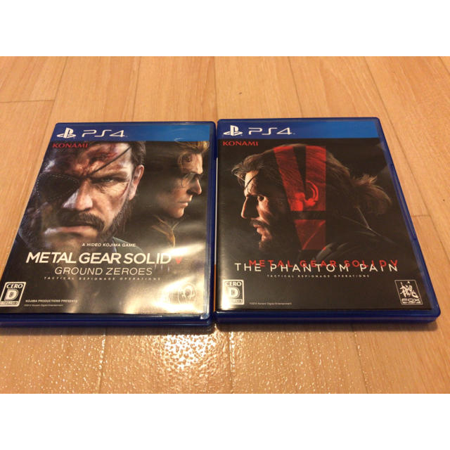 KONAMI(コナミ)のPS4 メタルギアソリッド5  2本 セット エンタメ/ホビーのゲームソフト/ゲーム機本体(家庭用ゲームソフト)の商品写真