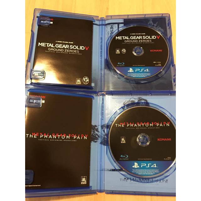 KONAMI(コナミ)のPS4 メタルギアソリッド5  2本 セット エンタメ/ホビーのゲームソフト/ゲーム機本体(家庭用ゲームソフト)の商品写真