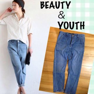 ビューティアンドユースユナイテッドアローズ(BEAUTY&YOUTH UNITED ARROWS)の値下げ♪B&Y大人気デニム(デニム/ジーンズ)