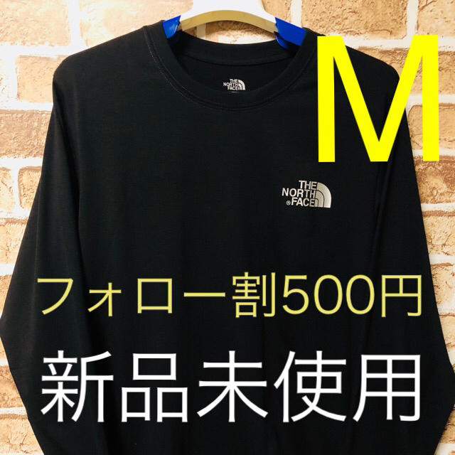 THE NORTH FACE(ザノースフェイス)の【大好評】ノースフェイス ロングスリーブ ロンT ボックスロゴ パタゴニア M メンズのトップス(Tシャツ/カットソー(七分/長袖))の商品写真