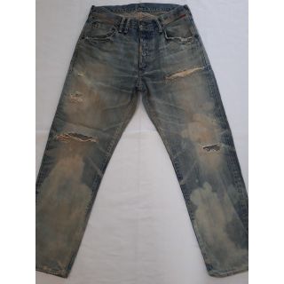 ANACHRONORM アナクロノーム ダメージ加工デニム W32
