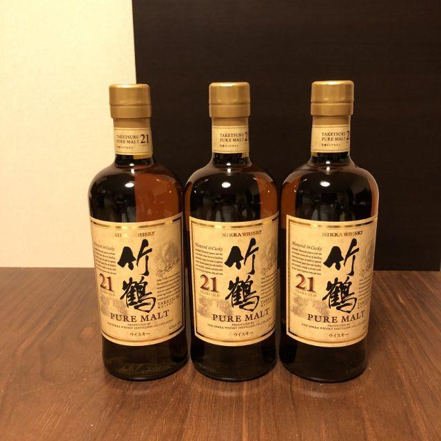 希少品❗ ニッカ 竹鶴21年 700ml 化粧箱付酒