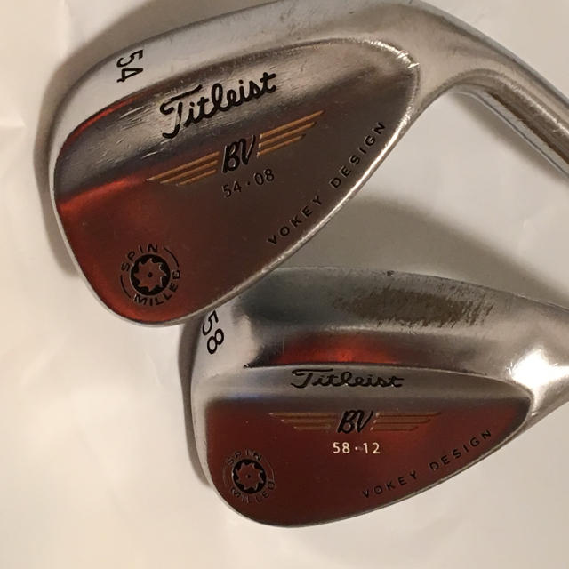 Titleist(タイトリスト)の【中古】タイトリスト　ボーケイウェッジ  54度,58度  スチールシャフト スポーツ/アウトドアのゴルフ(クラブ)の商品写真