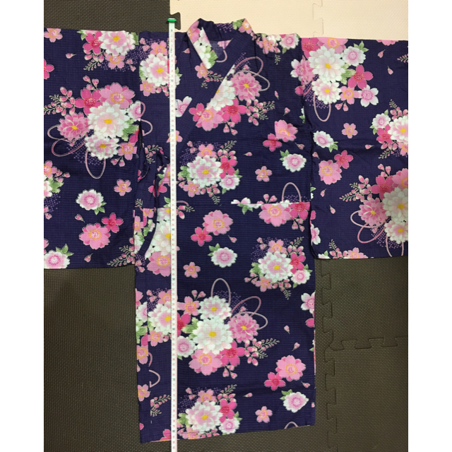 motherways(マザウェイズ)のmotherways マザウェイズ  浴衣 110 キッズ/ベビー/マタニティのキッズ服女の子用(90cm~)(甚平/浴衣)の商品写真