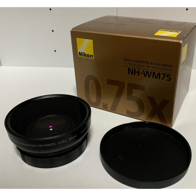 Nikon(ニコン)のNikon ワイドコンバーター NH-WM75 スマホ/家電/カメラのカメラ(その他)の商品写真