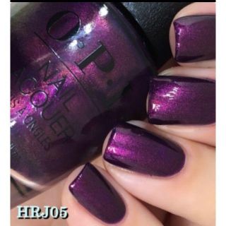 オーピーアイ(OPI)のOPI HRJ05 パール入り煌めくパープル ミニボトル 新品未開封(マニキュア)