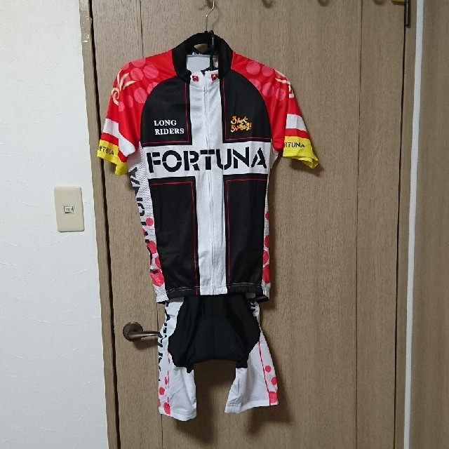 新品 M ろんぐらいだぁす！ サイクルジャージ FORTUNA フォルトゥナ