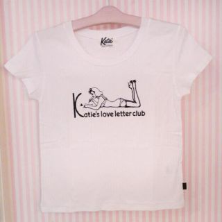 ケイティー(Katie)のKatie love letter club tee(Tシャツ(半袖/袖なし))