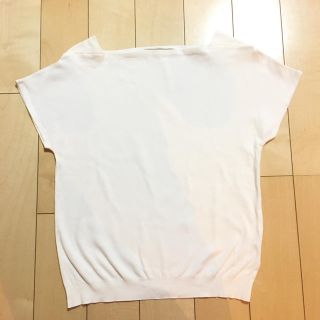 ナチュラルビューティーベーシック(NATURAL BEAUTY BASIC)のNATURAL BEAUTY BASIC 【最終お値下げ】スクエアネックニット(Tシャツ(半袖/袖なし))