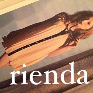 リエンダ(rienda)のバイカラーシャツワンピ♡(ミニワンピース)