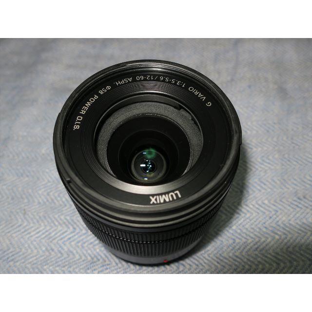 Panasonic(パナソニック)のLUMIX G VARIO 12-60mm f3.5-5.6 ズームレンズ スマホ/家電/カメラのカメラ(レンズ(ズーム))の商品写真