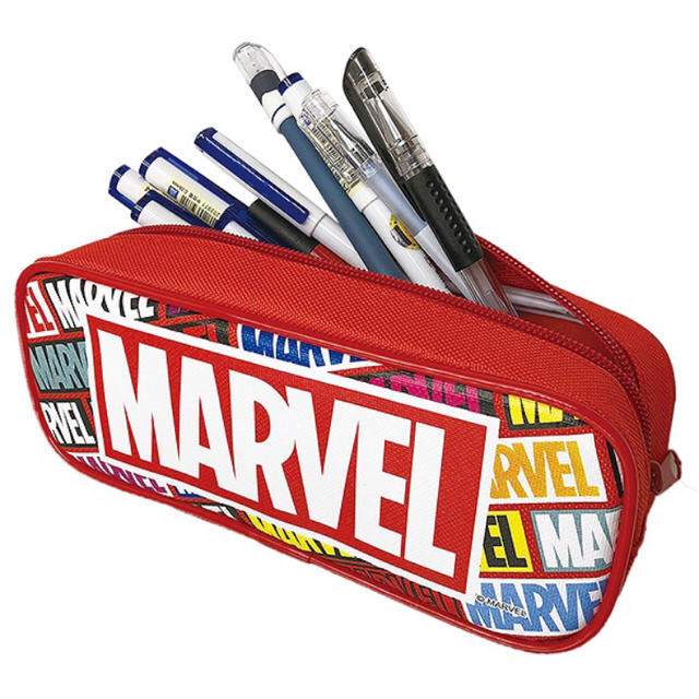 MARVEL(マーベル)のマーベル marvel 筆箱 ペンケース セット インテリア/住まい/日用品の文房具(ペンケース/筆箱)の商品写真