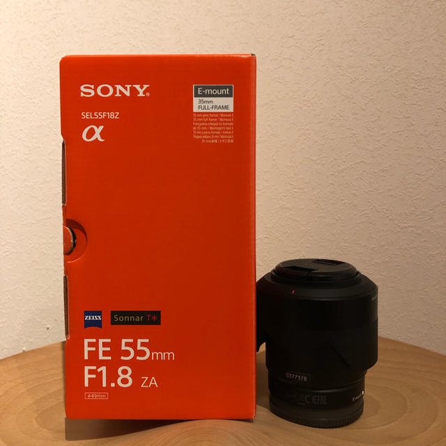 大特価放出！ SONY - SONY SEL55F18Z. FE 55mm F1.8 ZA 美品 レンズ(単