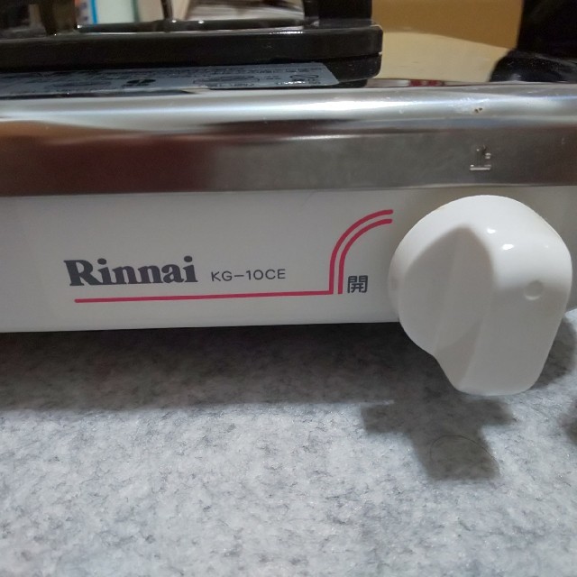 Rinnai(リンナイ)のRinnai ガスコンロ(KG-10CE)都市ガス用 スマホ/家電/カメラの調理家電(ガスレンジ)の商品写真