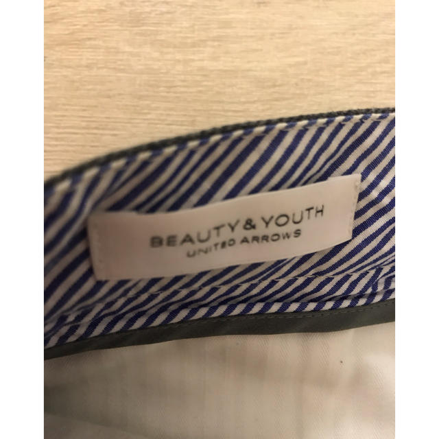 BEAUTY&YOUTH UNITED ARROWS(ビューティアンドユースユナイテッドアローズ)のお値下げ中☺︎BEAUTY & YOUTH ユナイテッドアローズ　グレー パンツ メンズのパンツ(スラックス)の商品写真