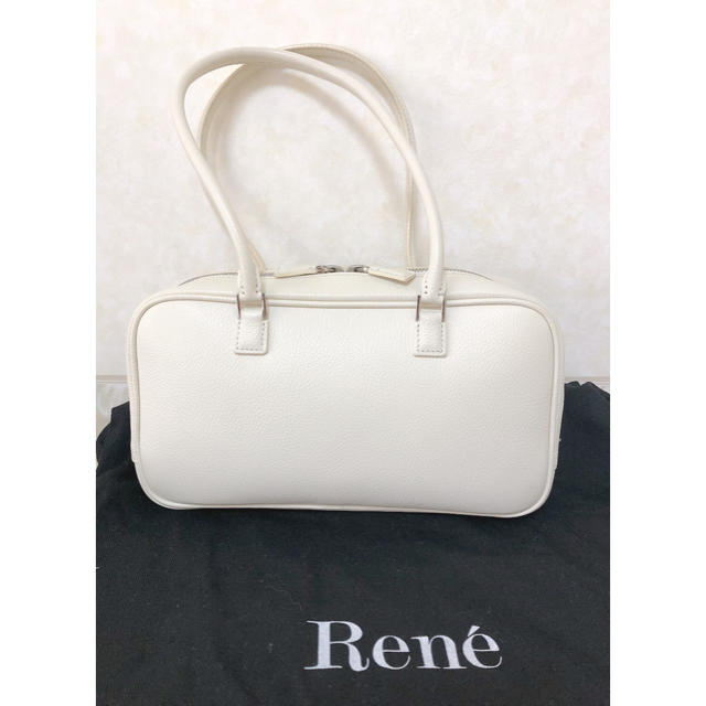 Reneルネ♡アリアバッグ Sサイズ♡ハンドバッグ♡オフホワイトバッグ