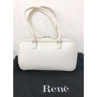 ルネ(René)のReneルネ♡アリアバッグ Sサイズ♡ハンドバッグ♡オフホワイト(ハンドバッグ)